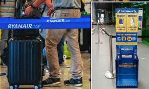 ryanair plecak bagaż 40x30x20